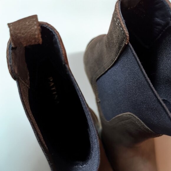 NWOB Portland Leather Patina Vero Chelsea Boot - Vine / Size 11 - Picture 4 of 14